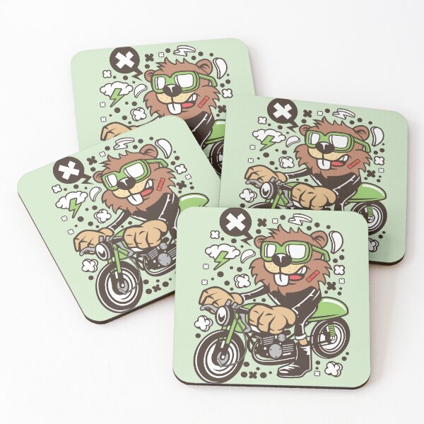Item preview, Beaver Motorist designed and sold by ArtWorld402.
