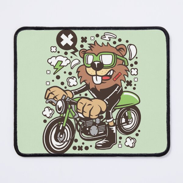 Item preview, Beaver Motorist designed and sold by ArtWorld402.