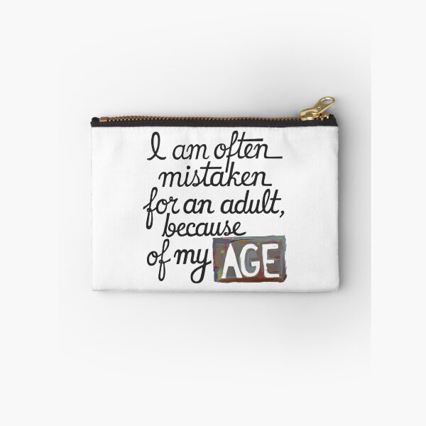 Item preview, Mistaken for an Adult, funnyfits70, Humor, Funny,  designed and sold by FunnyFits70.