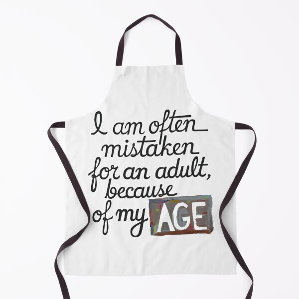 Item preview, Mistaken for an Adult, funnyfits70, Humor, Funny, designed and sold by FunnyFits70.