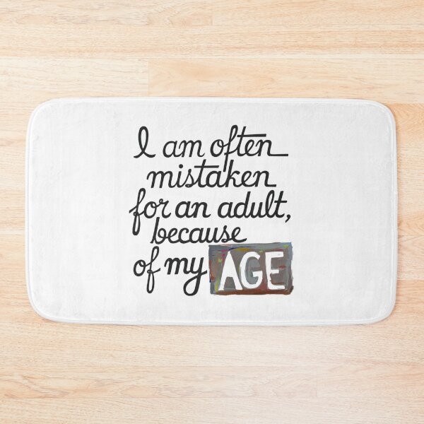 Item preview, Mistaken for an Adult, funnyfits70, Humor, Funny,  designed and sold by FunnyFits70.