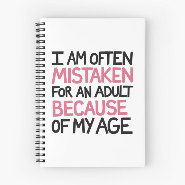 Item preview, Mistaken for an Adult, funnyfits70, Humor, Funny,  designed and sold by FunnyFits70.