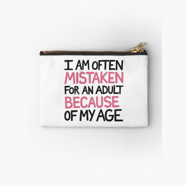 Item preview, Mistaken for an Adult, funnyfits70, Humor, Funny,  designed and sold by FunnyFits70.