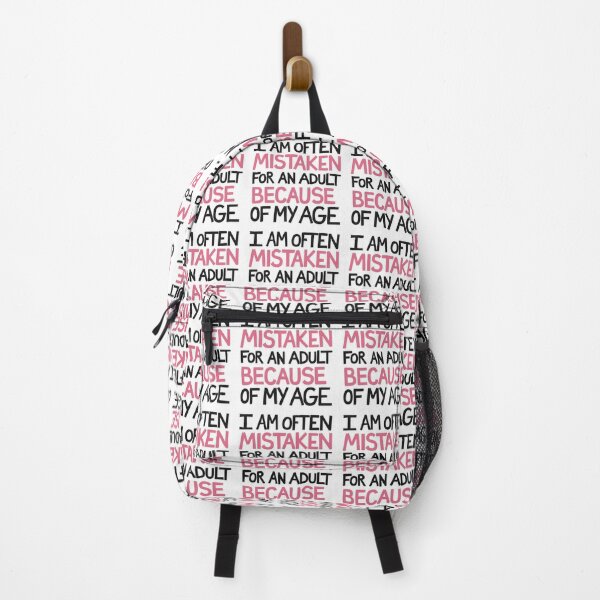 Item preview, Mistaken for an Adult, funnyfits70, Humor, Funny, designed and sold by FunnyFits70.