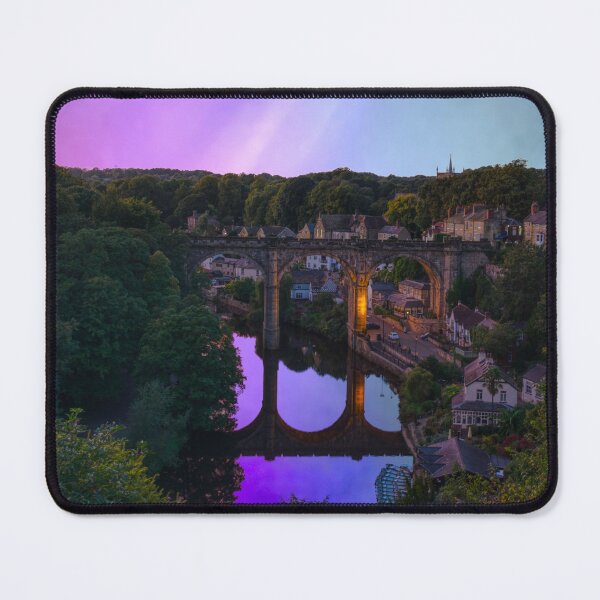 Item preview, Knaresborough Viaduct Northern Lights designed and sold by Alisonchambers2.