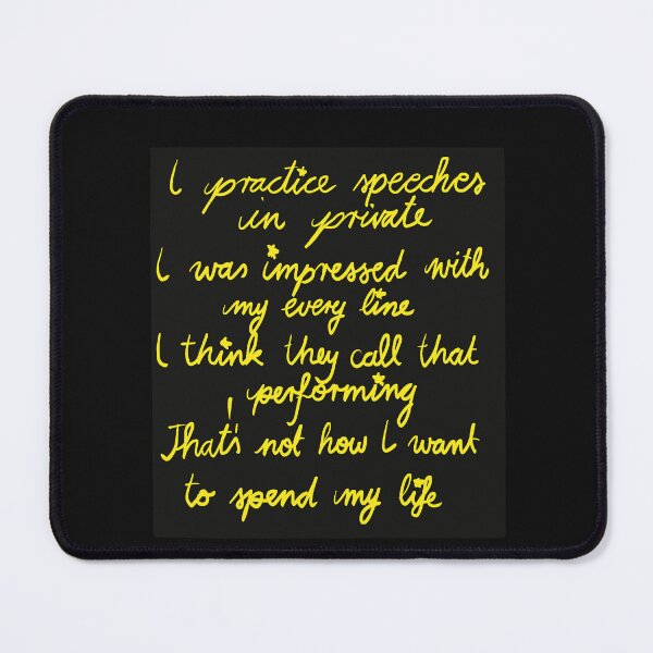 Item preview, Gracie Abrams normal thing lyrics designed and sold by Jumpropequeen.