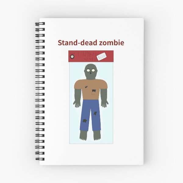 Item preview, stand-dead zombie designed and sold by Sketchy Thinks.
