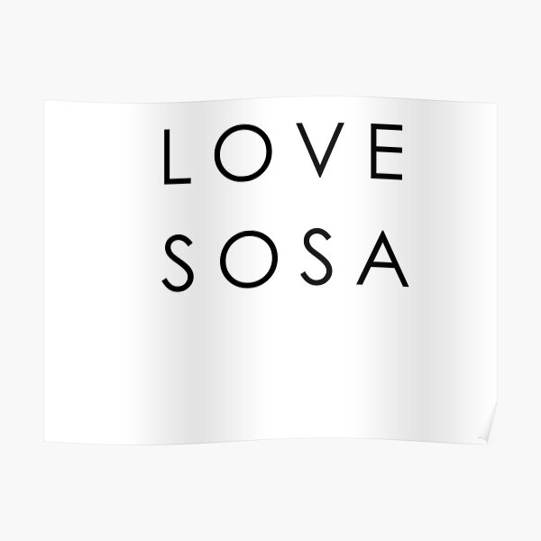 LOVE SOSA Chief Keef Logo Design Photographic Print for Sale by  RADGEGEAR2K92