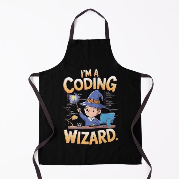 Item preview, I’m a Coding Wizard – Fun and Creative Programmer Illustratio designed and sold by love3617.