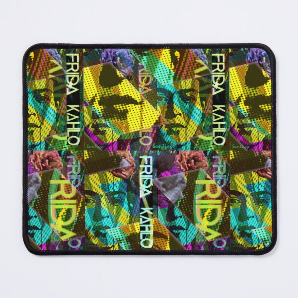 Item preview, At the Beach with Frida Portrait (Four Faces - 2) designed and sold by Jorge Santiago Jiménez.