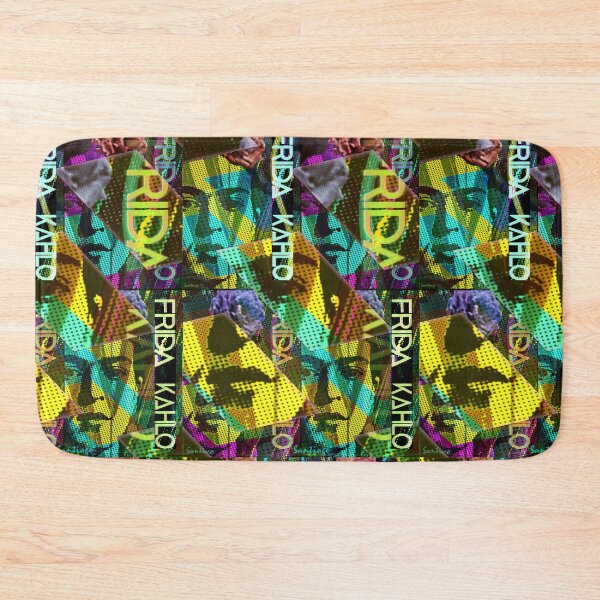Item preview, At the Beach with Frida Portrait (Four Faces - 2) designed and sold by Jorge Santiago Jiménez.