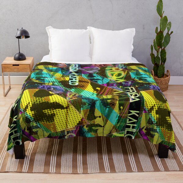 Item preview, At the Beach with Frida Portrait (Four Faces - 2) designed and sold by Jorge Santiago Jiménez.
