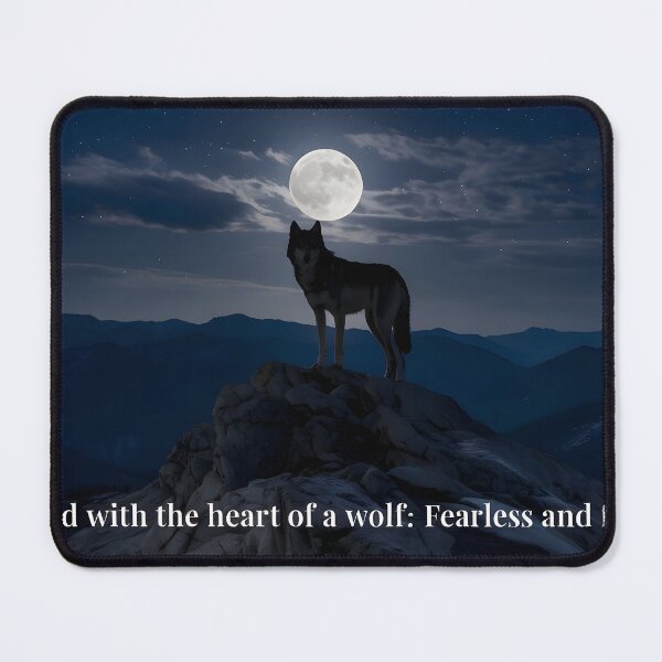 Item preview, Wolf Motivation designed and sold by Allegria-Oschen.