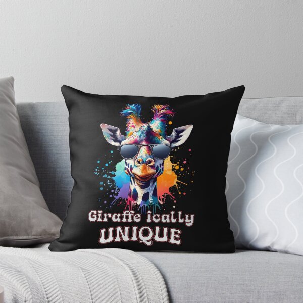 Item preview, Giraffe-ically Unique Funny quotes designed and sold by AwesomeBeyondLimits.