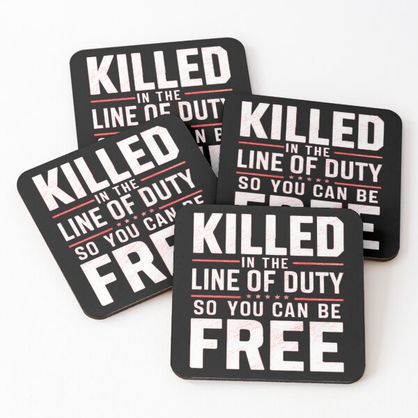 Item preview, Honoring the Fallen: Killed in the Line of Duty for Your Freedom designed and sold by love3617.