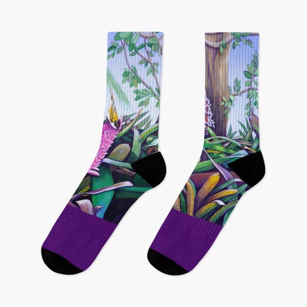 Item preview, The Honey-eater's Bromeliads designed and sold by artbyelly.