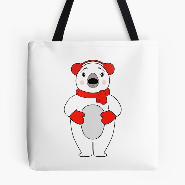 Item preview, Christmas Polar Bear designed and sold by Sartoris Art.