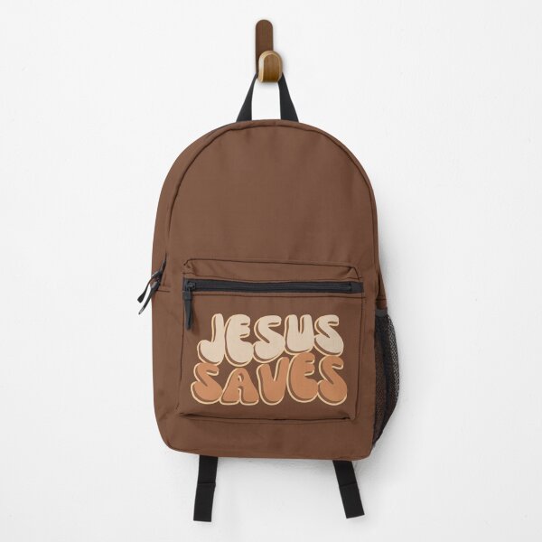 Aperçu de l'œuvre Jesus Saves Retro Groovy créée et vendue par Lillyamstronger.