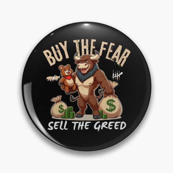 Item preview, Buy the fear sell the greed designed and sold by Peerless-Prime.
