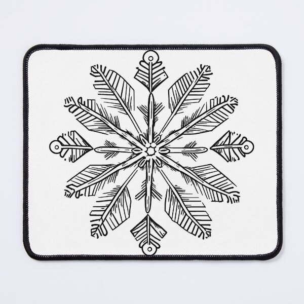 Item preview, Charming Snowflake Design designed and sold by GeoSketchWear.