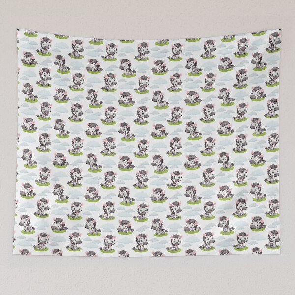Item preview, Zebra watercolor pattern - AA0073G designed and sold by LionsHut.
