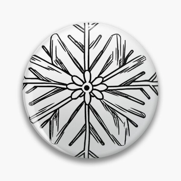 Item preview, Charming Snowflake Design designed and sold by GeoSketchWear.