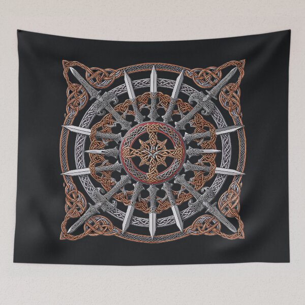 Item preview, Viking Warriors Sword Constellation designed and sold by Prachodayat Artworks.
