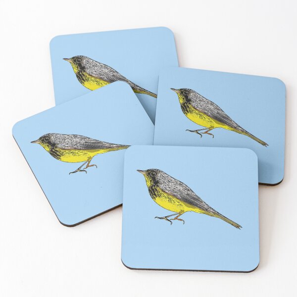 Item preview, Canada Warbler Black Alternate Design  designed and sold by designsasstultd.