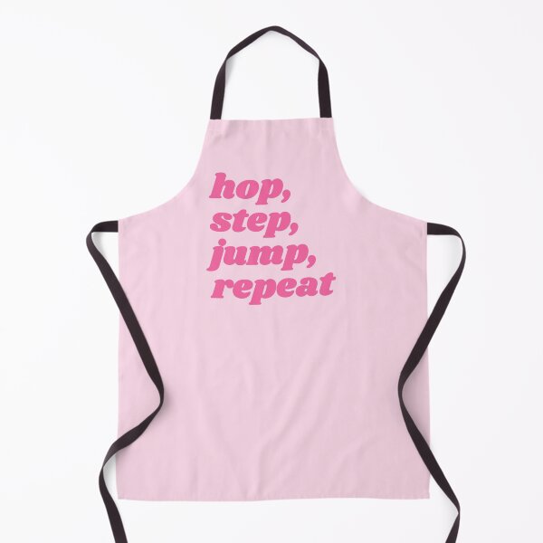Item preview, Hop, step, jump, repeat - pink triple jump quote designed and sold by Cre8iveCat.