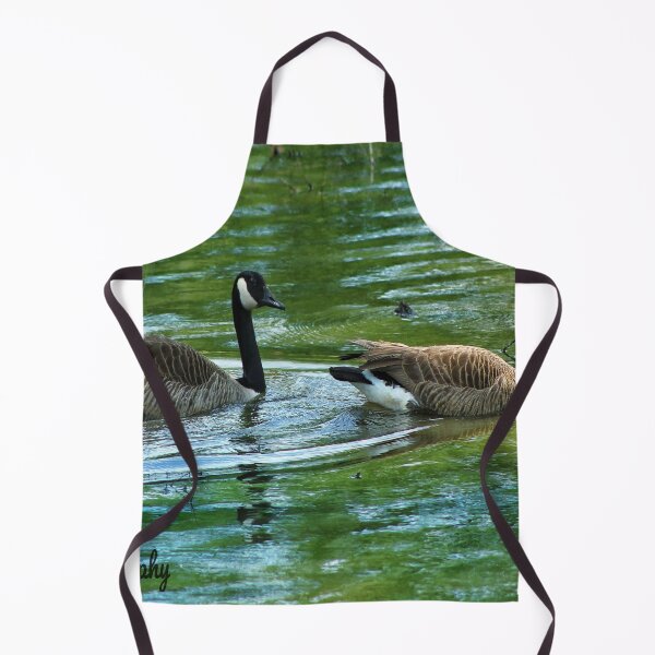 Item preview, Two geese swim side by side designed and sold by InezPhotography.