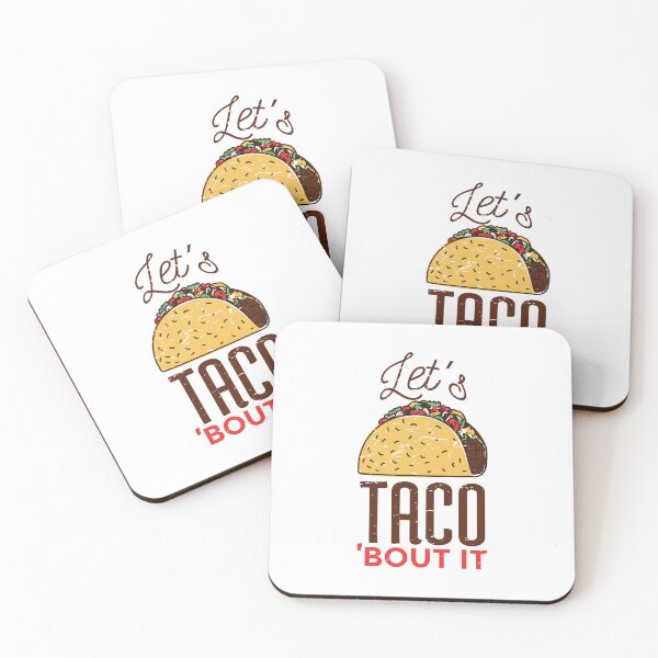 Item preview, Let’s Taco 'Bout It | Fun Taco Design designed and sold by TurtleDojo.