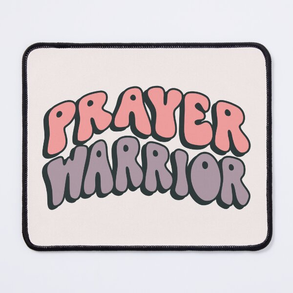 Item preview, Prayer Warrior Christian Retro Groovy designed and sold by Lillyamstronger.