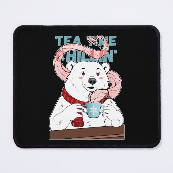 Item preview, Kawaii Polar Bear Tea Time Chillin' designed and sold by ObsidianDaz.