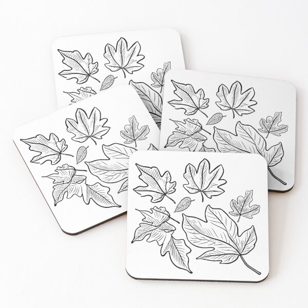 Item preview, Beautiful Autumn Leaves Design designed and sold by GeoSketchWear.