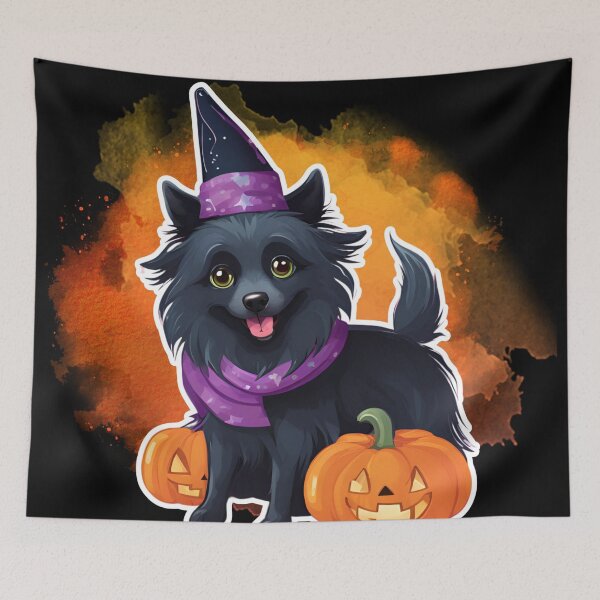 Item preview, Groenendael Halloween Wizard Dog – Enchanting Groenendael in Wizard Costume for Halloween designed and sold by GoodyPaws.