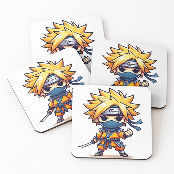 Item preview, Chibi Ninja Warrior with Sword Illustration designed and sold by Little Care Studio.