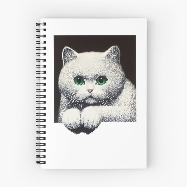 Item preview, White Cat Retro designed and sold by Camouflages.