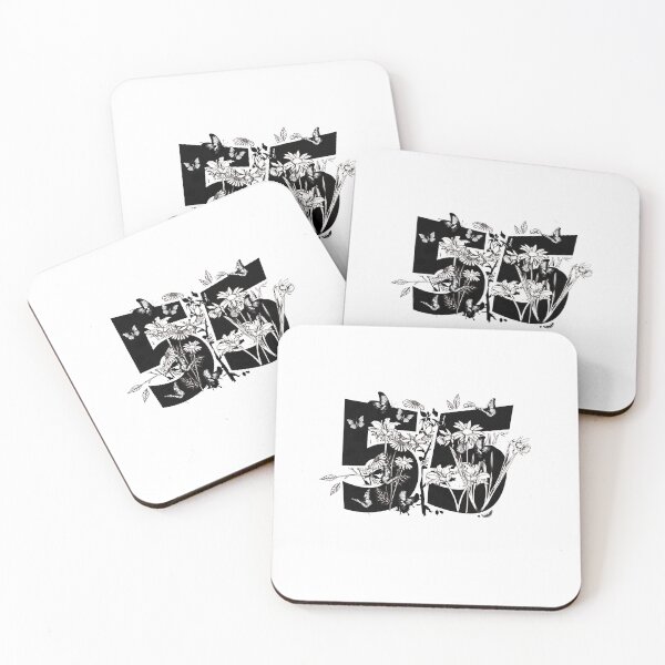Item preview, Floral Fifty-Five | Butterflies and Blossoms designed and sold by FairX.