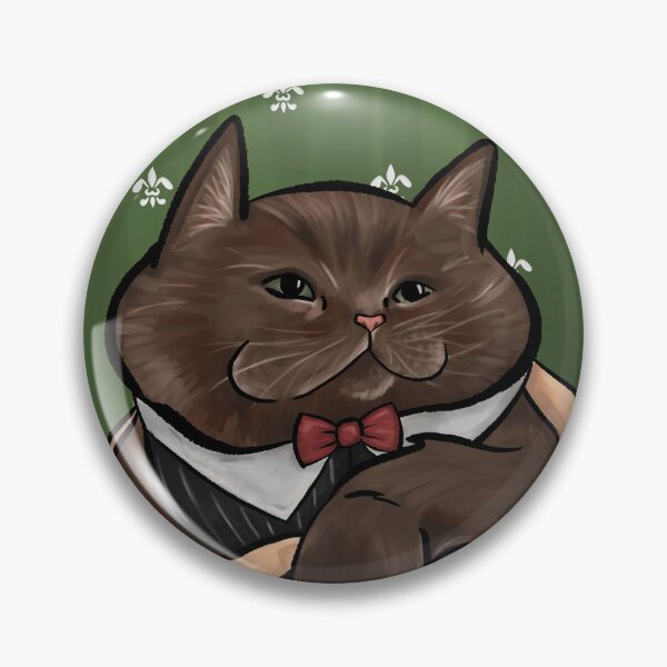 Item preview, Gentleman or Gentlecat (wallpaper) designed and sold by Johka.