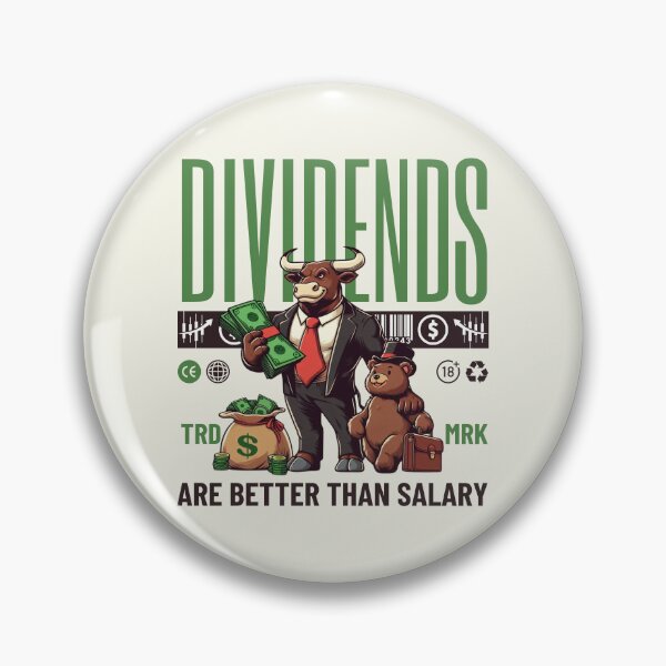 Item preview, Dividends are better than salary designed and sold by Peerless-Prime.