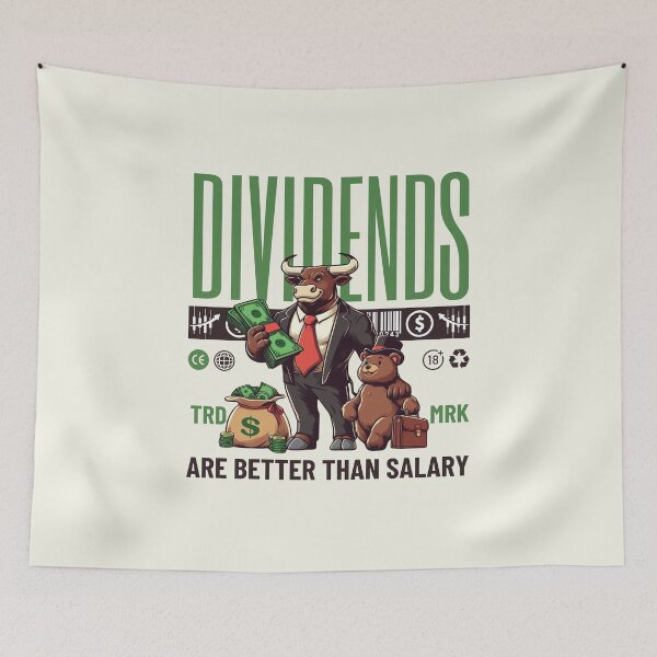 Item preview, Dividends are better than salary designed and sold by Peerless-Prime.