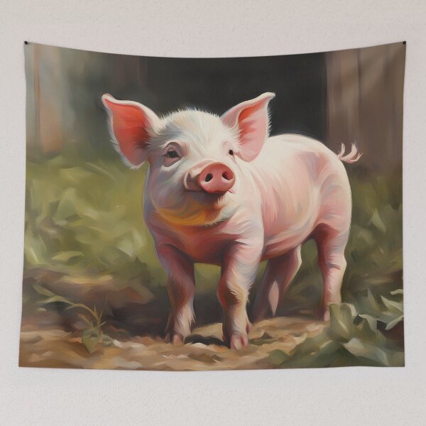 Item preview, Little Baby Piggy Looking for the Next Adventure designed and sold by CalmnessbyChoice.