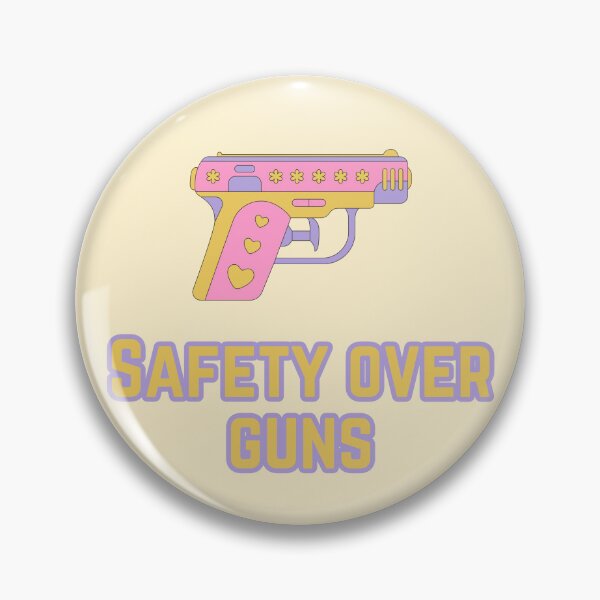 Item preview, Safety Over Guns designed and sold by littlenestlife.