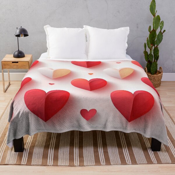 Item preview, 3D Red hearts pattern designed and sold by Printopia Workers.