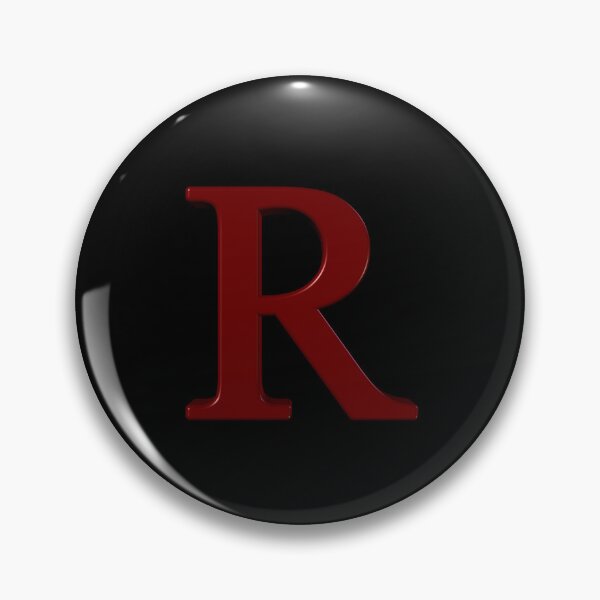 Item preview, The Letter R Dimensional Red designed and sold by Art in My Loft.
