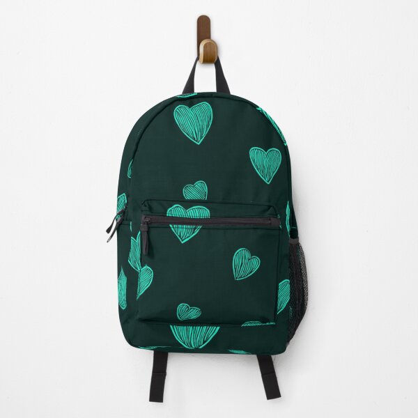Item preview, Green hearts pattern designed and sold by Printopia  Workers.