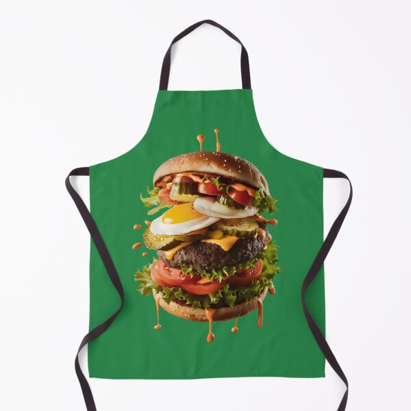Item preview, Appetizing burger with extras. designed and sold by MyHappyArtShop.