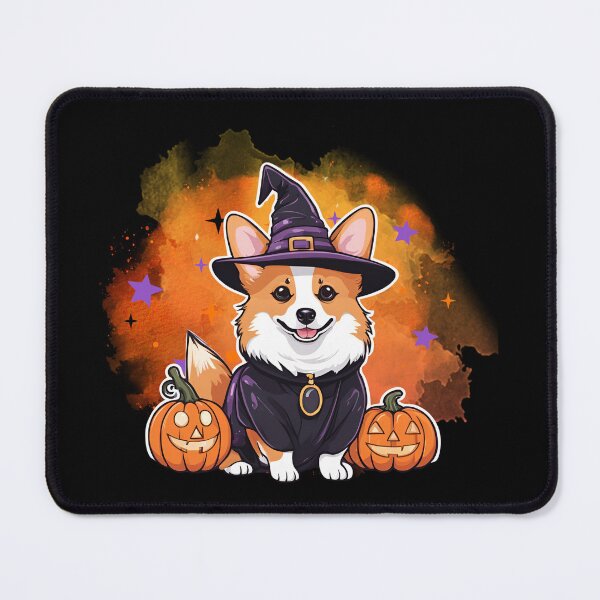 Item preview, Pembroke Welsh Corgi Halloween Wizard Dog – Adorable Pembroke Corgi in Wizard Costume for Halloween designed and sold by GoodyPaws.