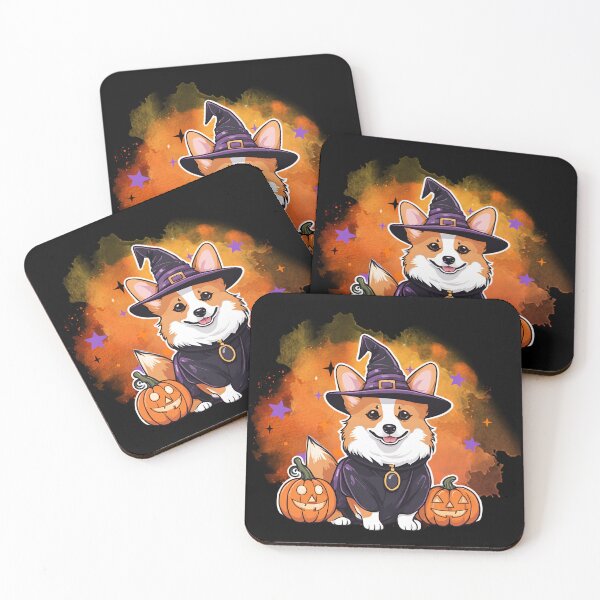 Item preview, Pembroke Welsh Corgi Halloween Wizard Dog – Adorable Pembroke Corgi in Wizard Costume for Halloween designed and sold by GoodyPaws.