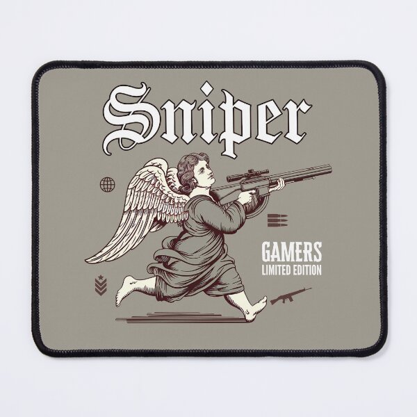 Item preview, Angel Sniper Gamers Limited Edition – Unique Gaming Artwork designed and sold by BNCH44.